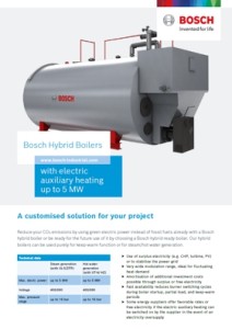 Bosch Hybrid boilers
