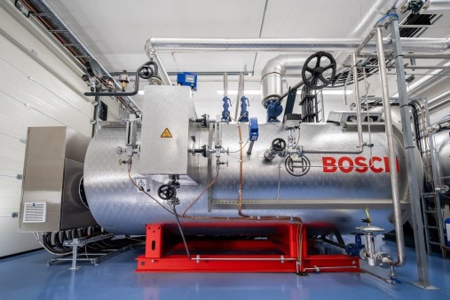Bosch Industriekessel at ISH in Frankfurt/Main – hall 12, C80