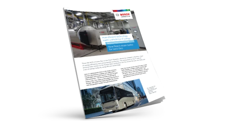 New Bosch steam boiler for Iveco Bus