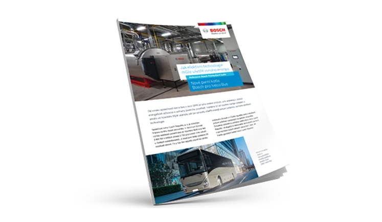 Nové parní kotle Bosch pro Iveco Bus