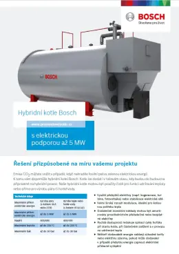 Hybridní kotle Bosch