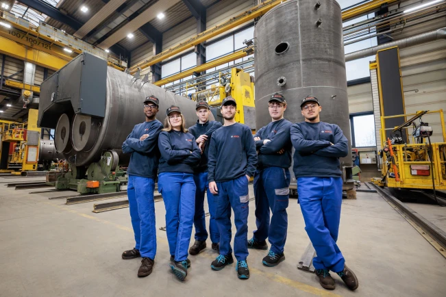 Auszubildende bei Bosch Industriekessel. Jetzt bewerben!