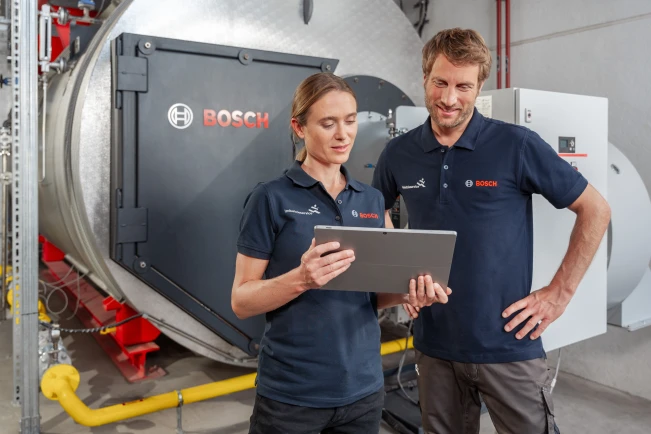 Freie Stellen als Kundendiensttechniker bei Bosch Industriekessel