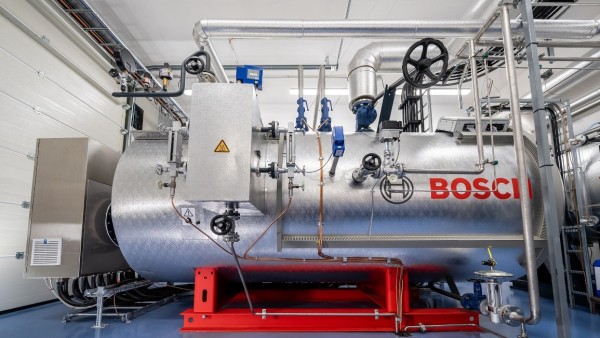 Bosch Industriekessel auf der ISH in Frankfurt/Main – Halle 12, C80
