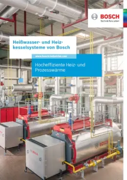 Heißwasser- und Heizkesselsysteme von Bosch