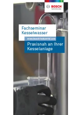 Fachseminar Kesselwasser