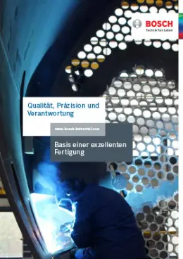 Qualität, Präzision und Verantwortung