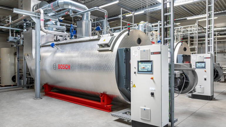 Bosch Dampfkesselanlage