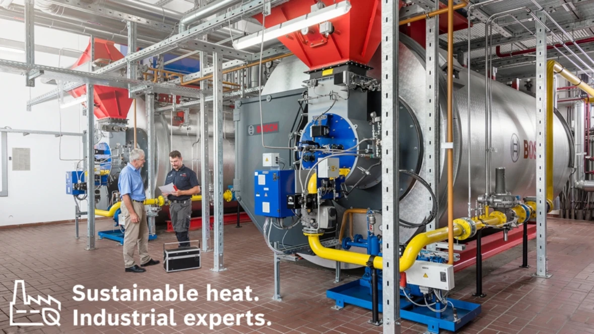 Schulung und Beratung von Bosch Industriekessel
