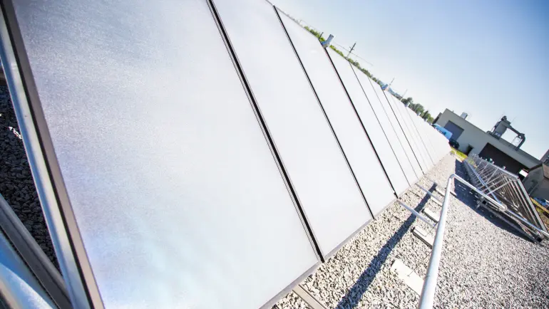 Solarthermieanlage