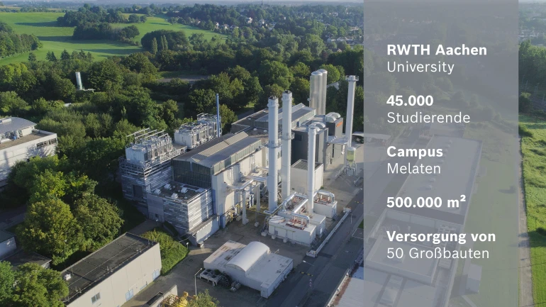 Heizkraftwerk Melaten (Nord) der RWTH Aachen