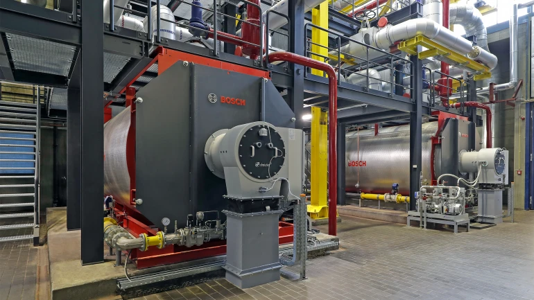 Besonders emissionsarm dank innovativer Kessel- und Brennertechnologie.