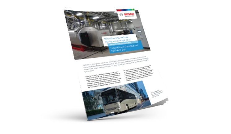 Neue Dampfkessel von Bosch für Iveco Bus