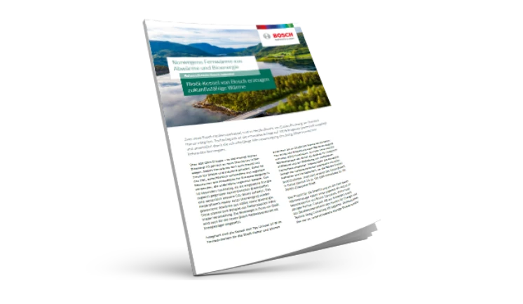 Bioöl-Kessel von Bosch erzeugen zukunftsfähige Wärme