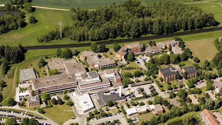 Luftbild Krankenhaus Winsen
