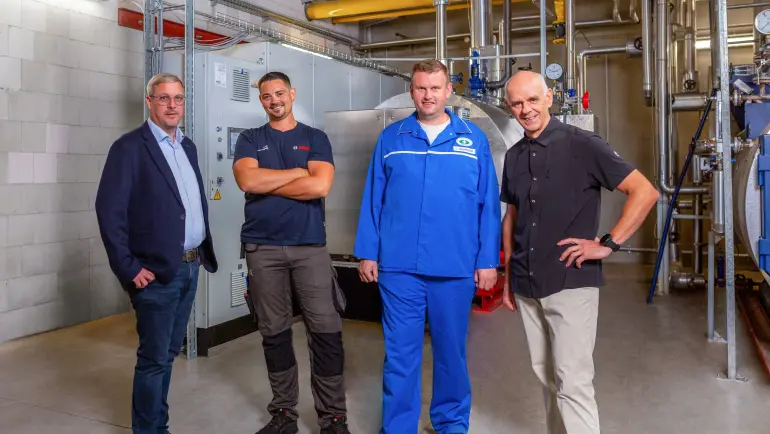 Gruppenaufnahme Projektteam