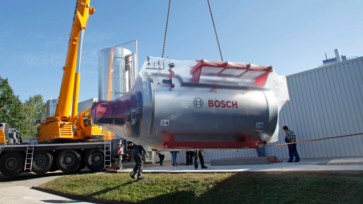 Bosch presenta su nueva caldera de vapor 100% eléctrica