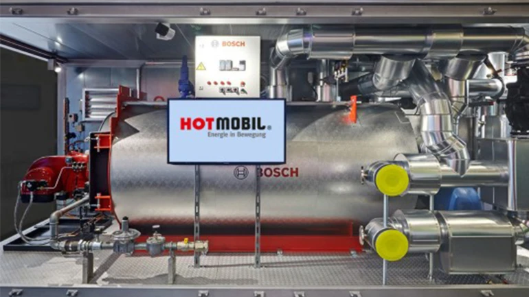 Nueva caldera de vapor