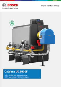 Portada Folleto UC8000F Portada Folleto UC8000F