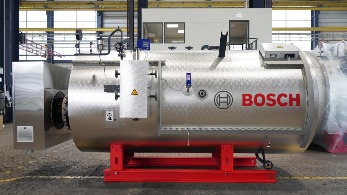 Bosch presenta su nueva caldera de vapor 100% eléctrica Bosch presenta su nueva caldera de vapor 100% eléctrica
