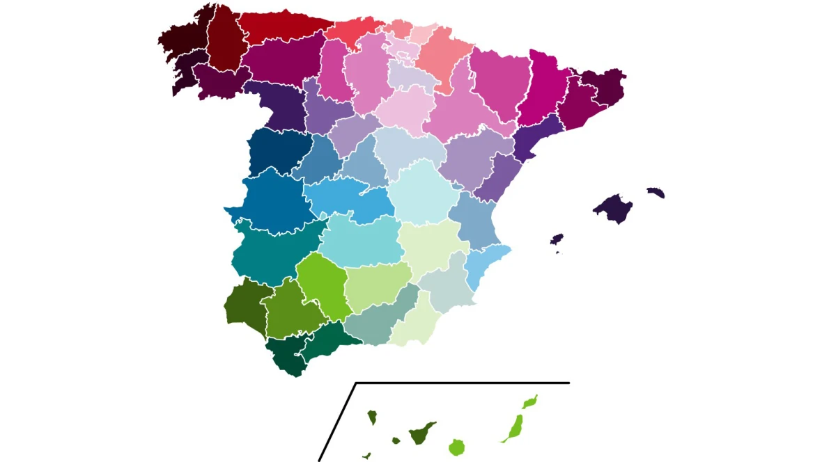 Mapa comercial España