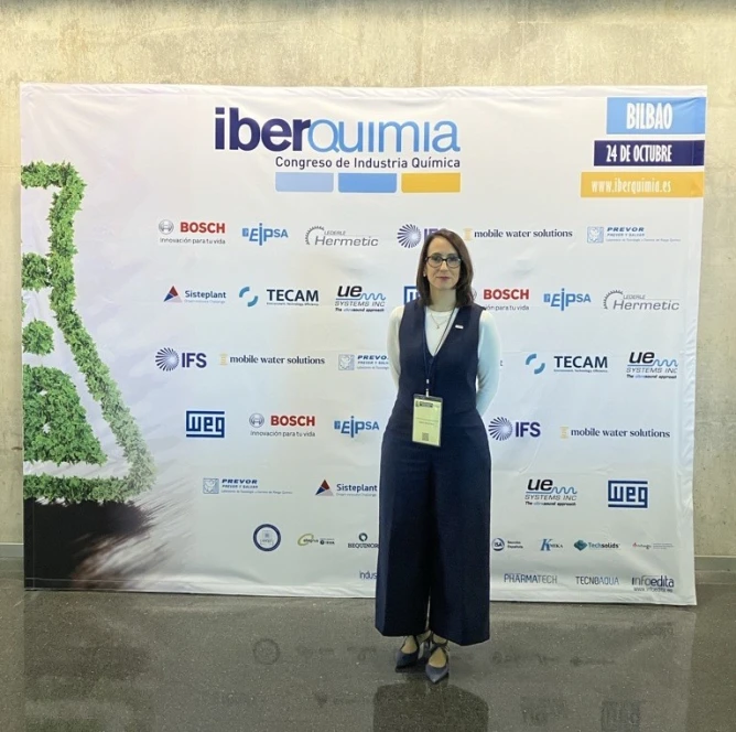 Goretti Ganzo, jefe nacional de ventas de Bosch Industrial - Iberquimia 2024
