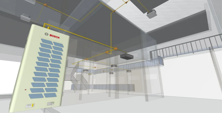 Open Bim agrega un amplio catálogo de equipos marca Bosch a la plataforma
