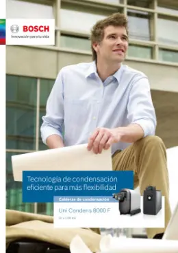 Folleto Bosch Condens 8000 F