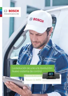 Folleto Bosch Regulaciones CC8000