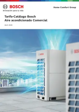 Portada Tarifa Bosch Comercial 2026