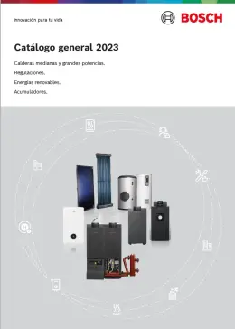 Tarifa Bosch Calefacción 2023