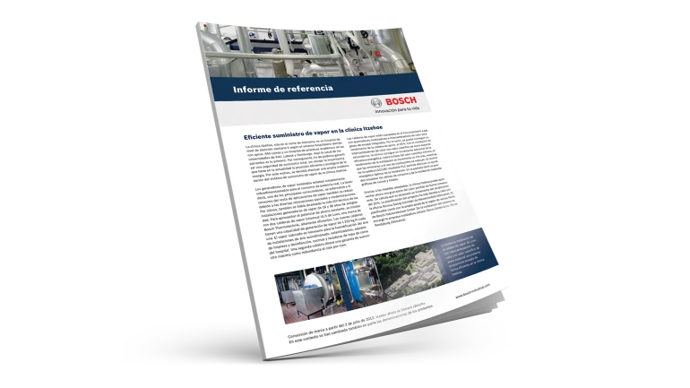 Eficiente suministro de vapor en la clínica ltzehoe