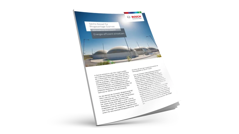 Seis calderas para la planta de biogás de Szarvas