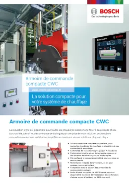 Armoire de commande compacte CWC