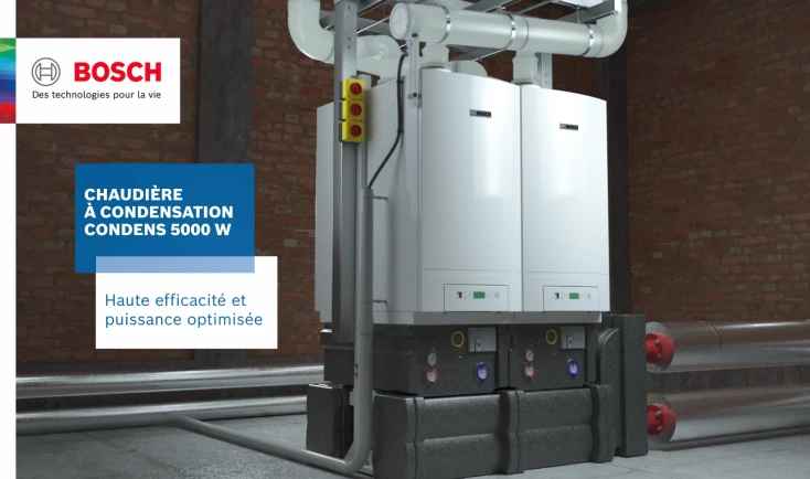 Chaudière à condensation Condens 5000 W Bosch
