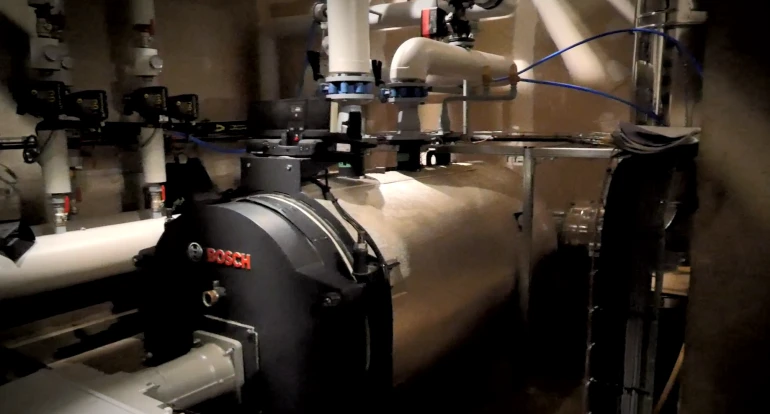 Mission possible avec l'installation de chaudières Uni 3000 F