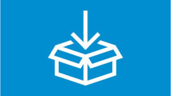 Box with arrow icon