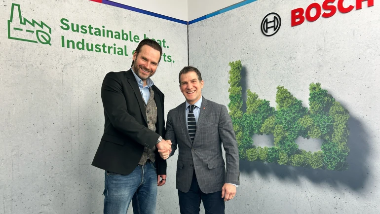 Bosch and A.E.P. Thermal seal partnership for Power-to-Heat.