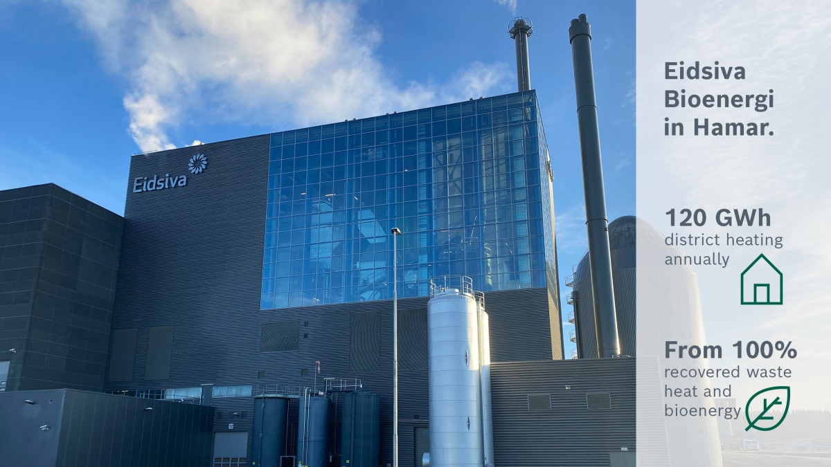 Eidsiva Bioenergi в Хамаре