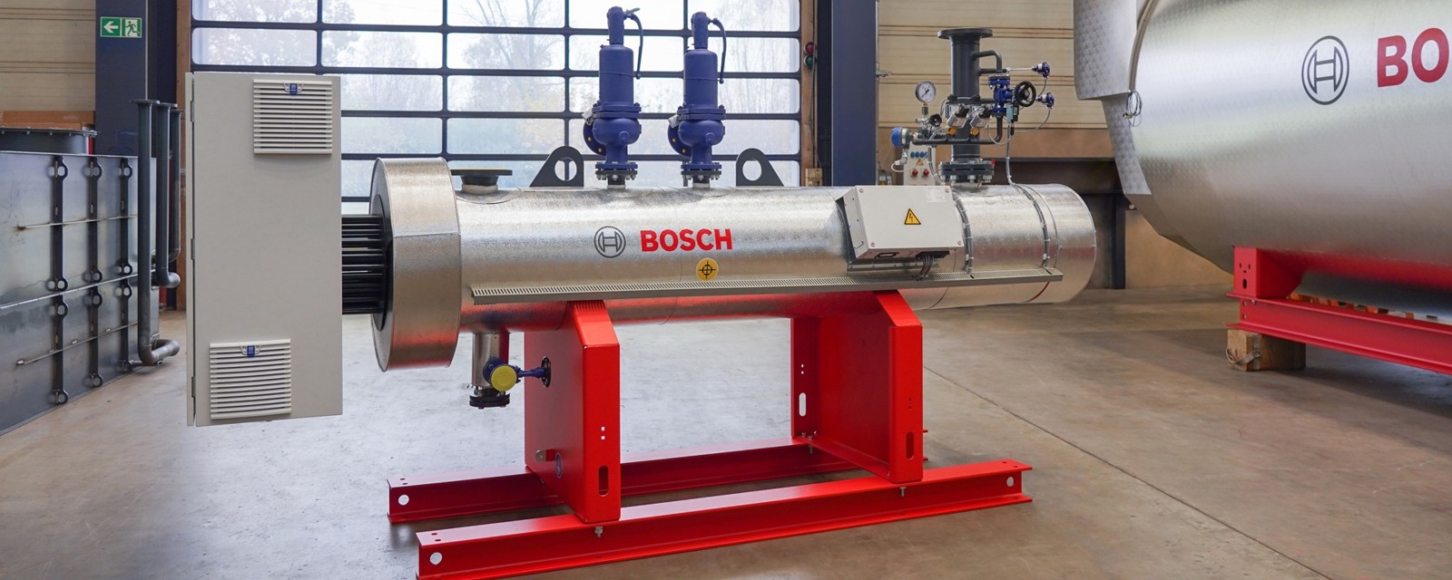 Electric boiler for heating and hot water ELHB