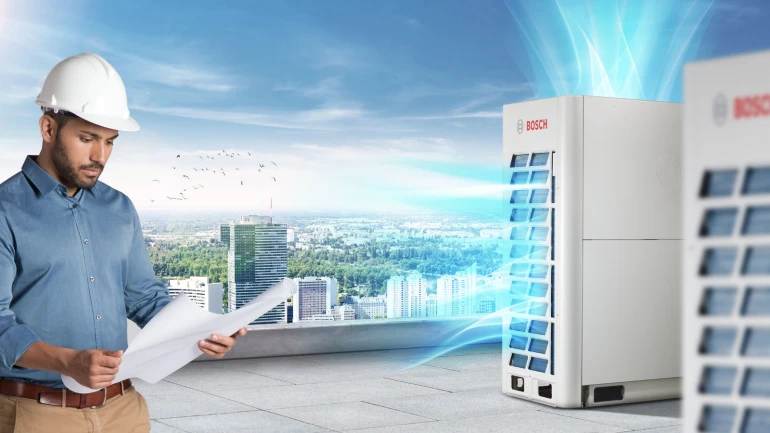 vantaggi sistemi vrf per riscaldamento per capannoni