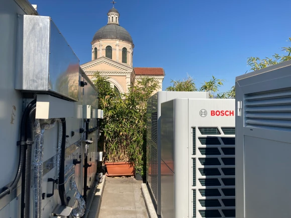 Unità esterne VRF Palazzo Cecchin