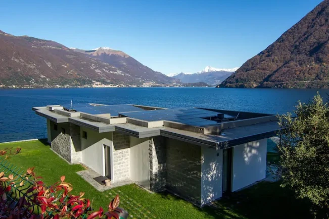 Esterno villa vacanze Brienno