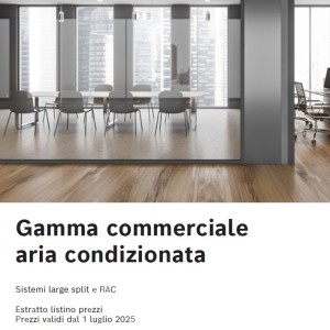 Copertina listino 2025 large commercial Bosch Copertina listino 2025 large commercial Bosch