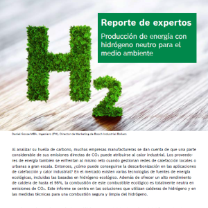 Calderas de hidrógeno de Bosch Calderas de hidrógeno de Bosch