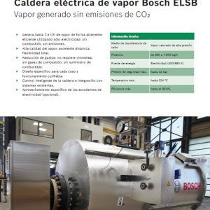 Caldera de vapor CSB Caldera de vapor CSB