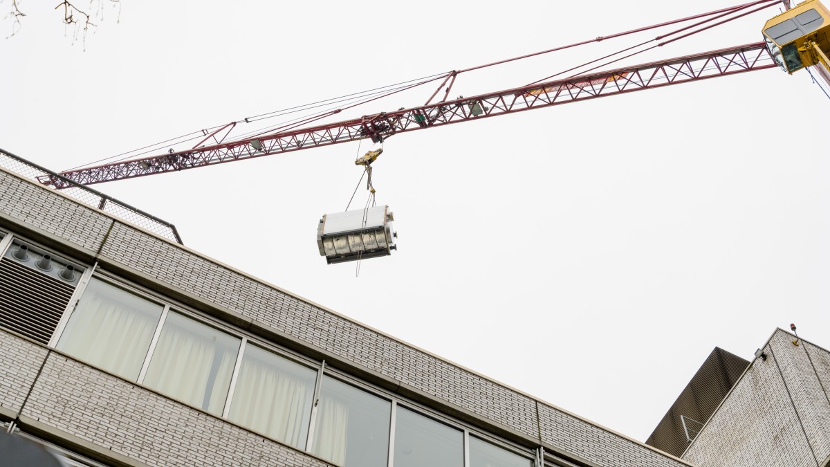Beverwijk Rode Kruis Ziekenhuis - Takel werkzaamheden