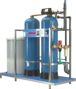 Componentes para calderas de vapor y para el tratamiento de agua