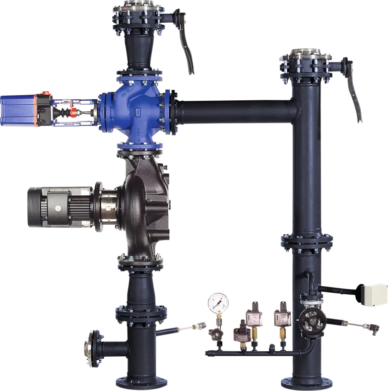 Proteção da temperatura de retorno RTS