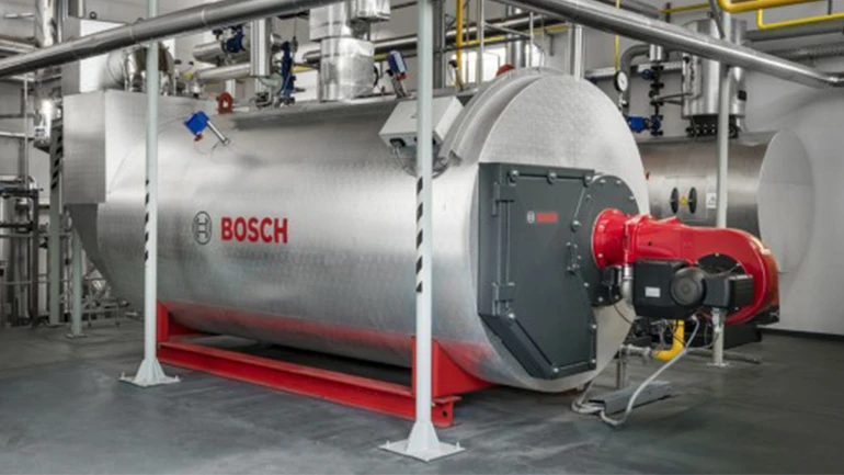 Nova caldeira de vapor